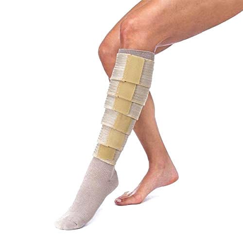 Jobst FarrowWrap Classic Compression Legpiece, Regular, Large, Tan - Image 1