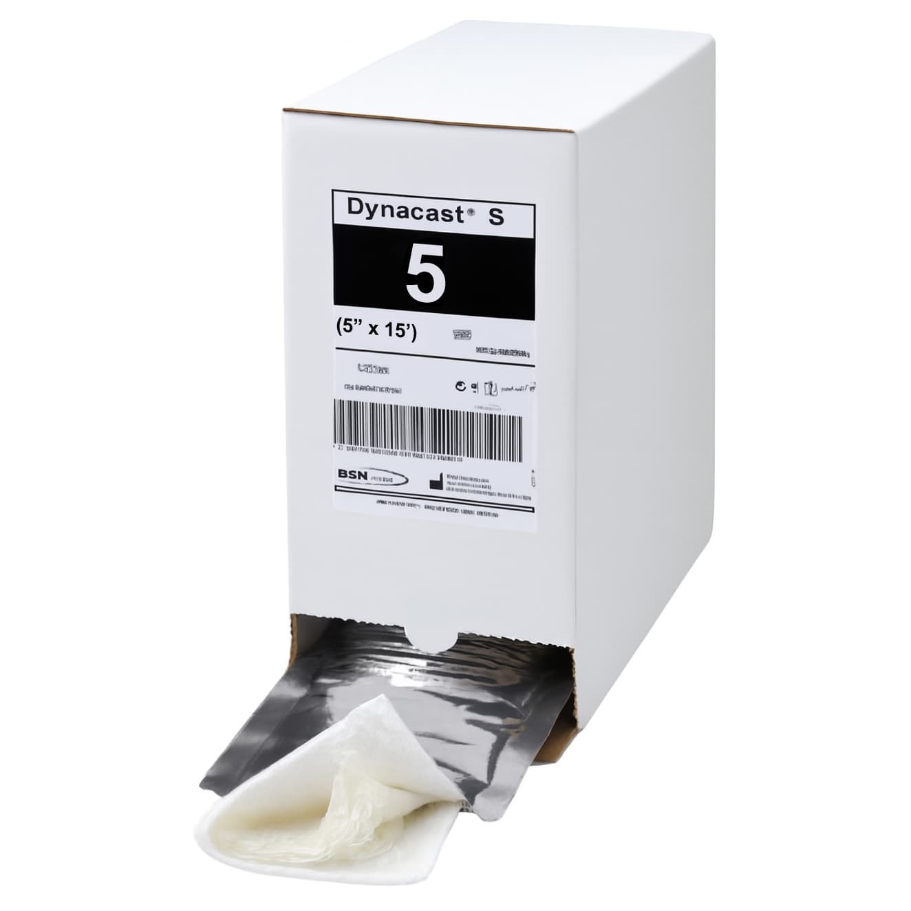 Dynacast S Fiberglass Cast Splint, 5 Inch x 15 Feet - Roll - Image 1