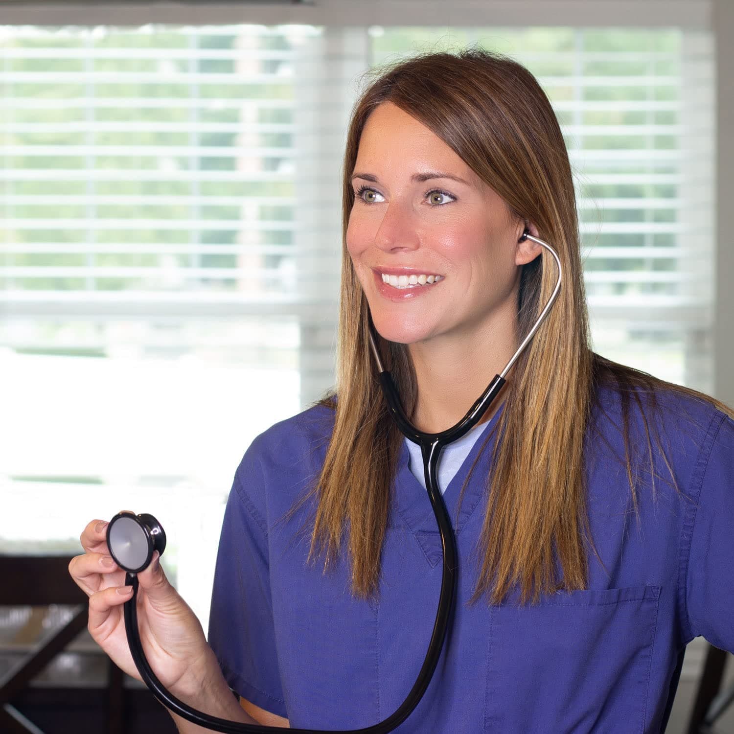 Mabis Signature Flexible Ear Tip Classic Stethoscope, Adult - Image 3