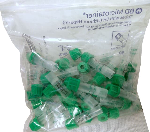 BD Microtainer Capillary Blood Collection Tube with Lithium Heparin Additive - Image 3