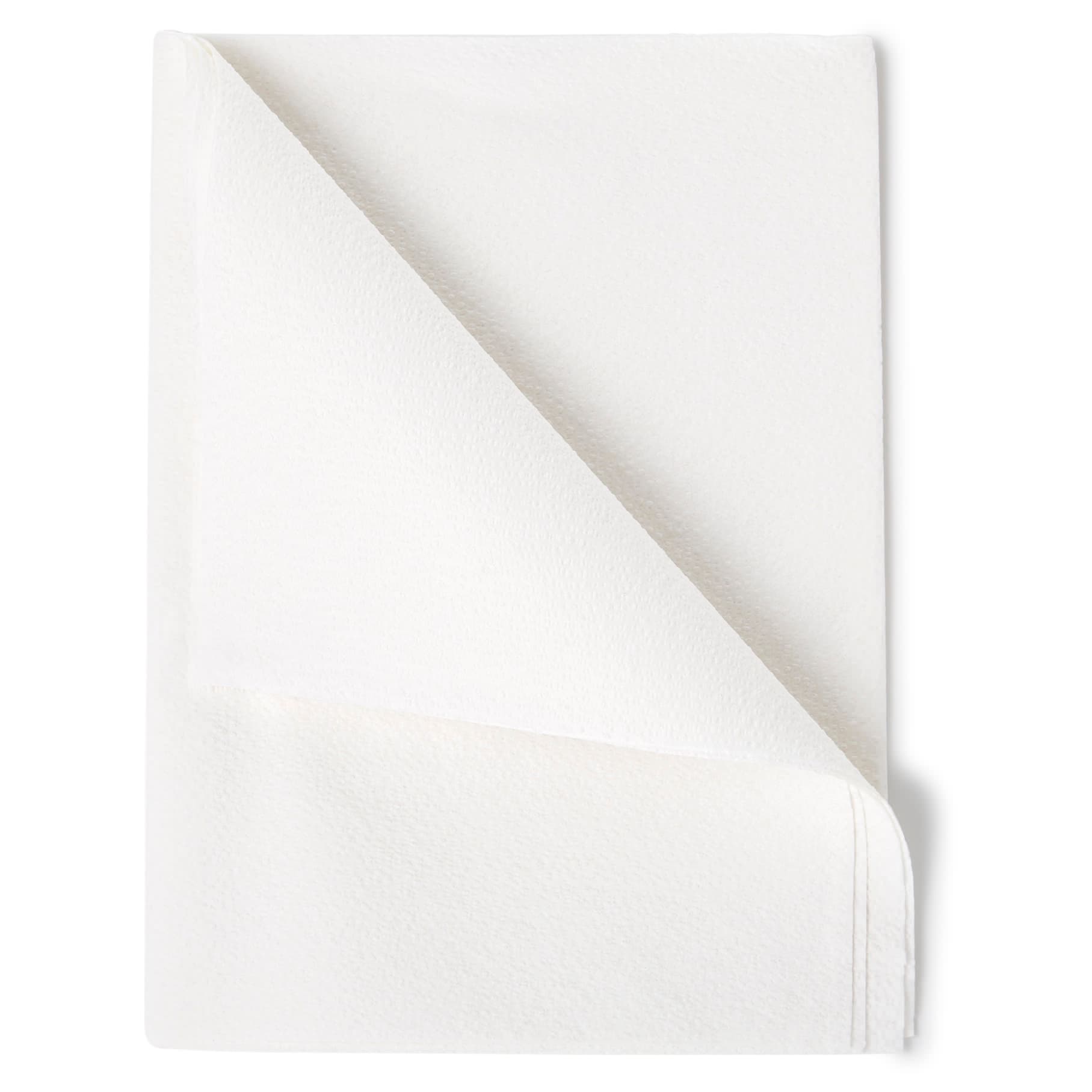 McKesson General Purpose Physical Exam Drape, White, 36 W x 48 L Inch - Case of 100 - Image 1