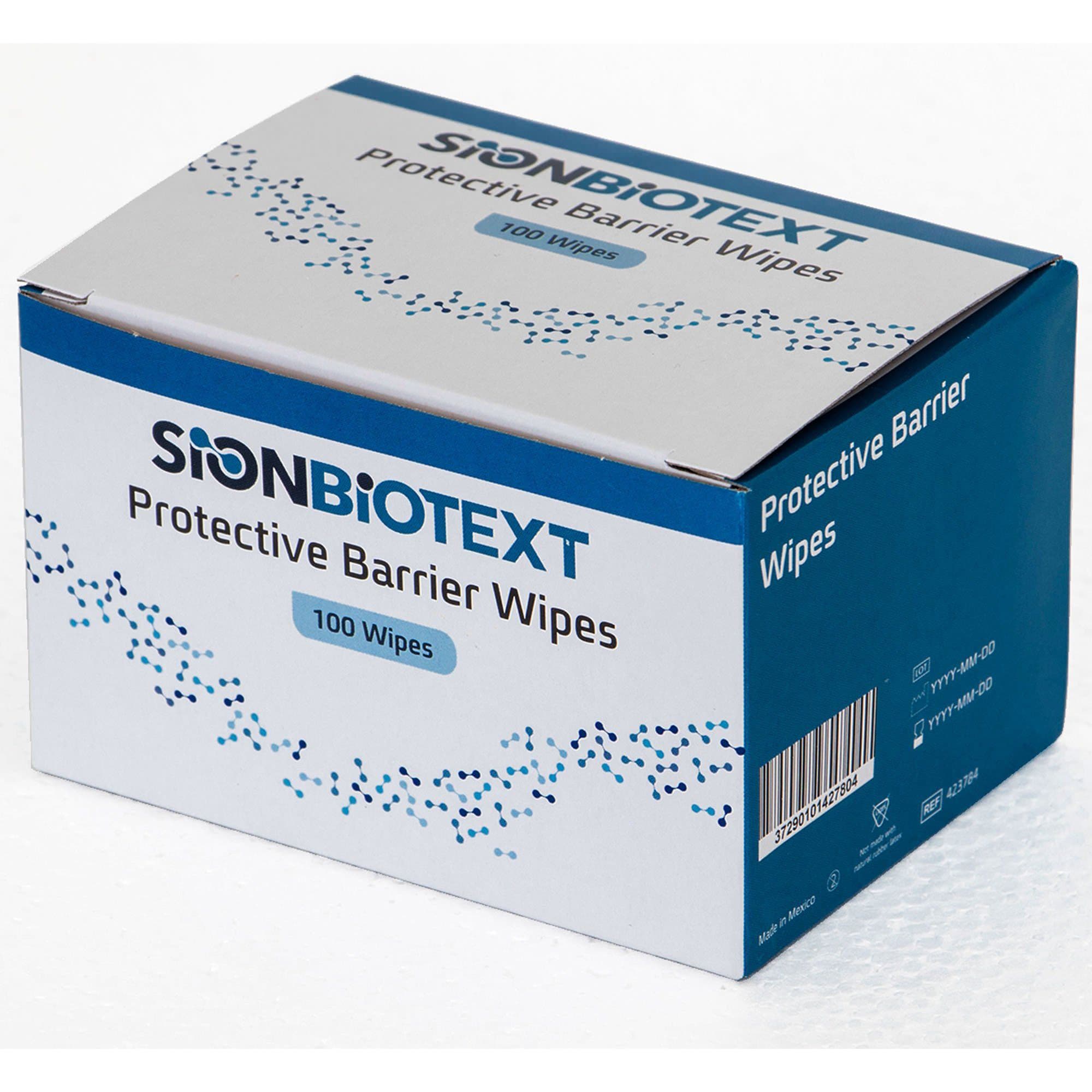 Sion Biotext Skin Barrier Wipes - Case of 100 - Image 1