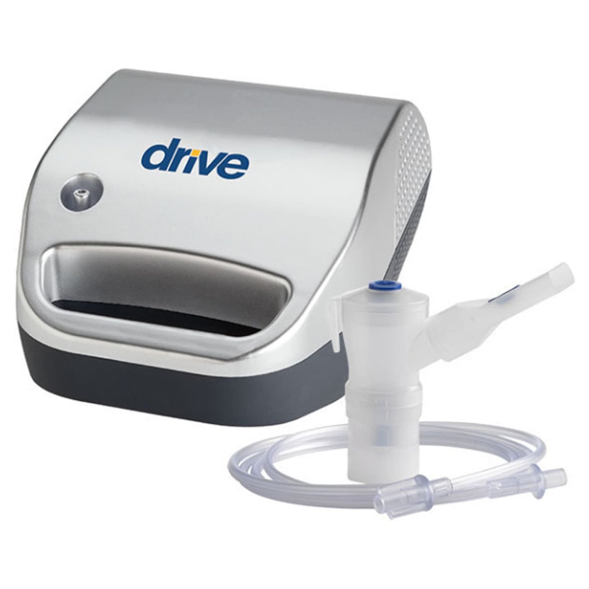 Drive Compact Compressor Nebulizer with Reusable Jet Neb, Disposalbe Neb Kit & Pediatric Aerosol Mask - Each - Image 1