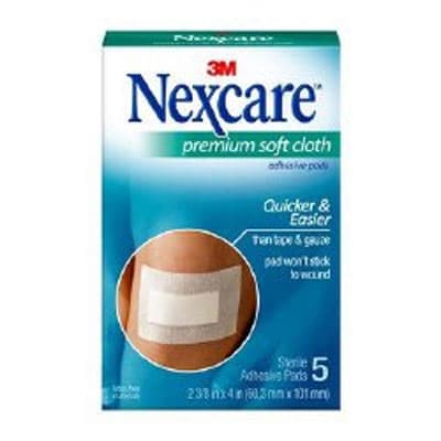 3M Nexcare Premium Soft Cloth Adhesive Pad - Case of 60