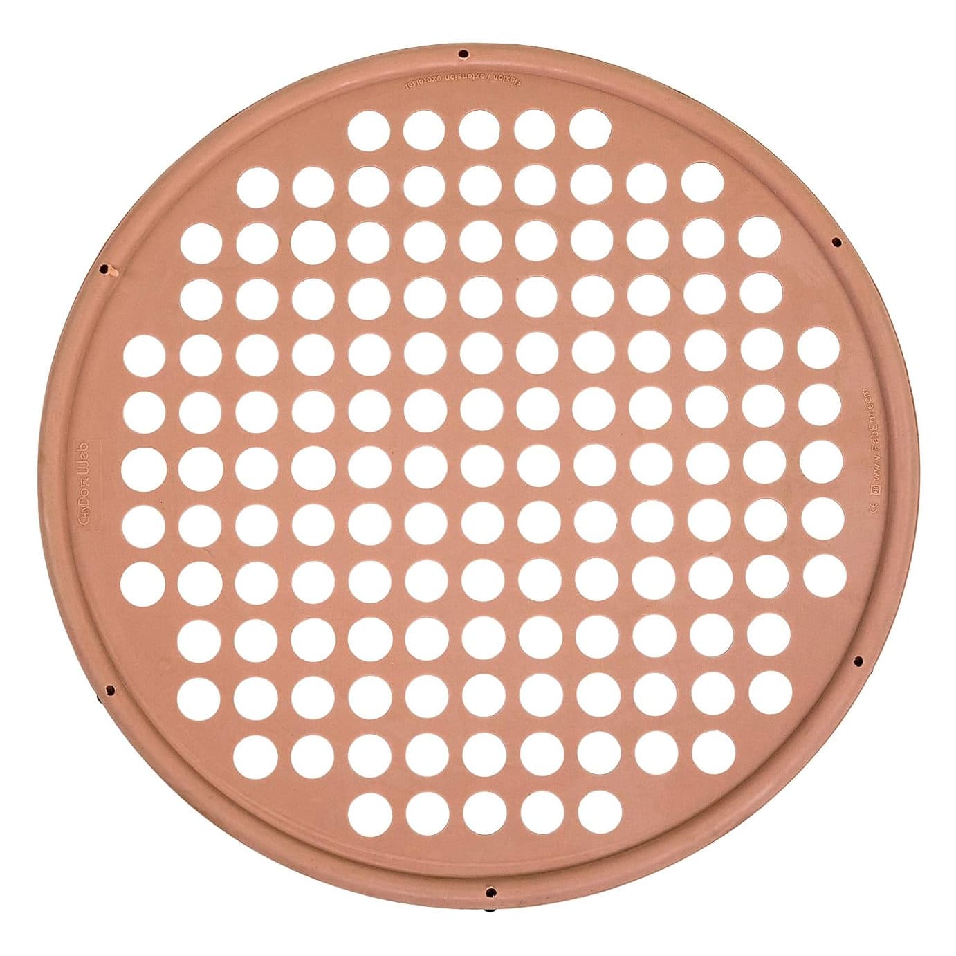 CanDo Hand Exercise Web, Low Powder, 14 Inch Diameter, 2X-Light, Tan, Non-Latex - Image 1