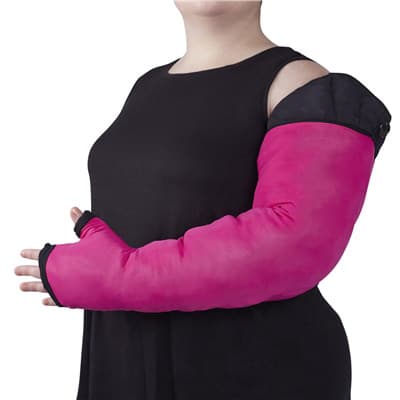 Circaid Profile Arm Oversleeve Long Extra Wide, Magenta With Hand, Size 4 - Each - Image 1