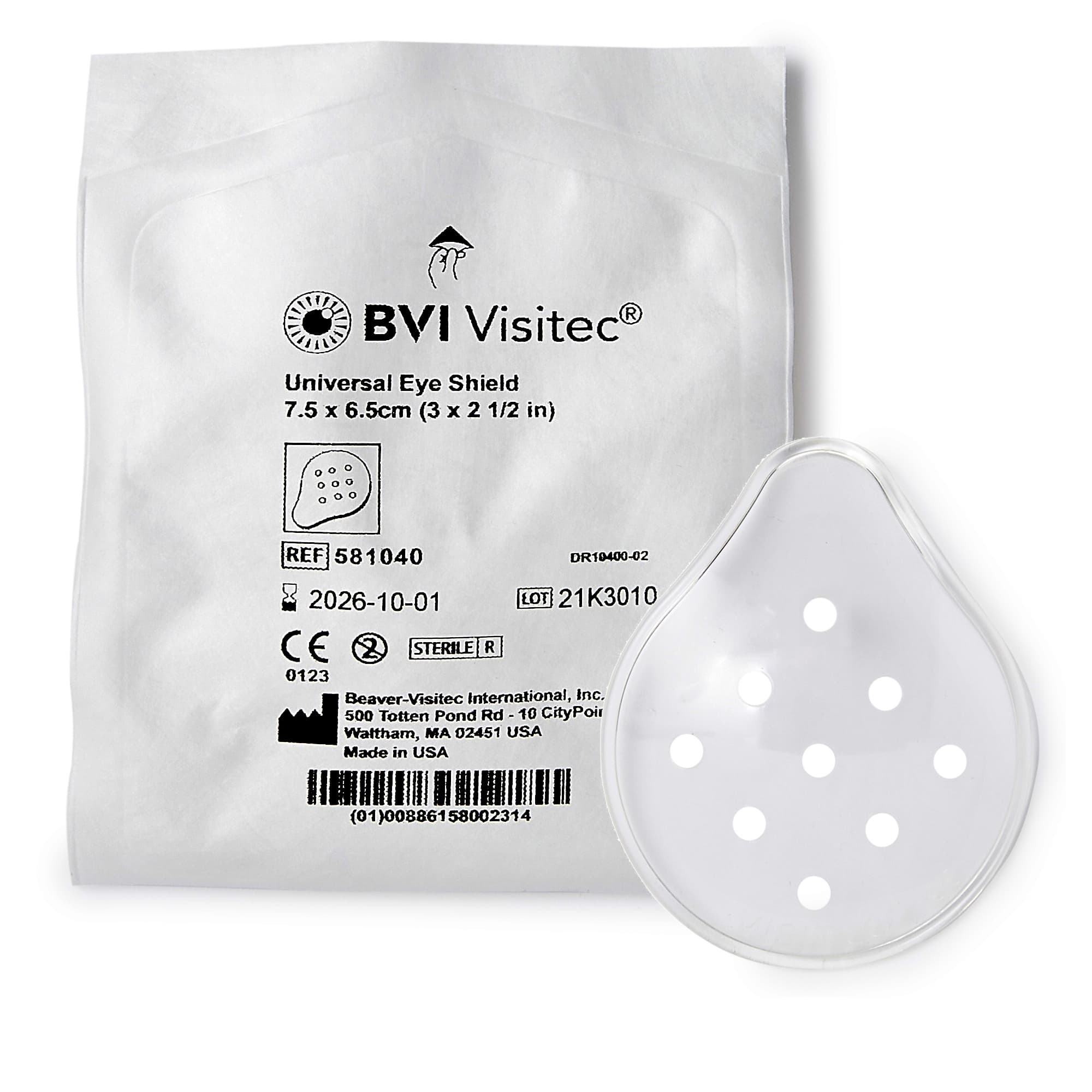 BVI Visitec Universal Eye Shields - Each - Image 1