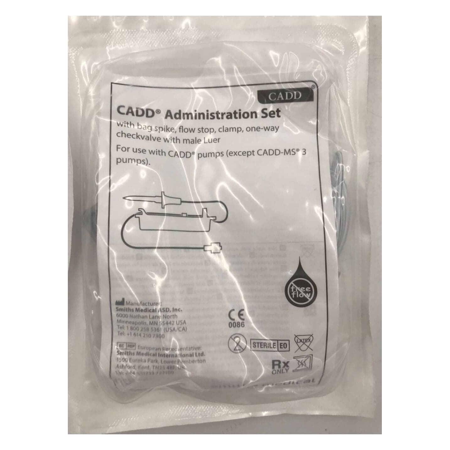 Smiths Medical CADD Administration Set, 60" L - Case of 12 - Image 1