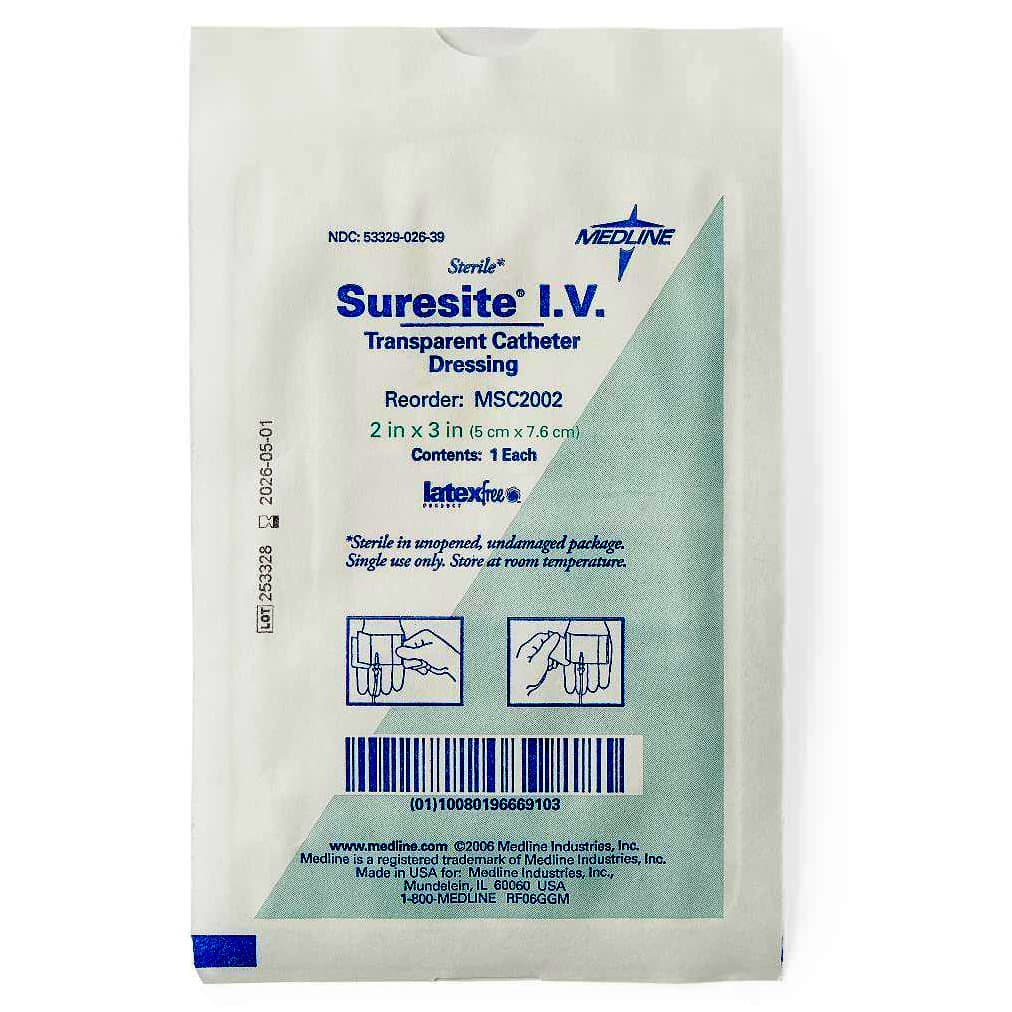 Suresite IV Transparent Film Dressing, 2 x 3 Inch - Each - Image 1