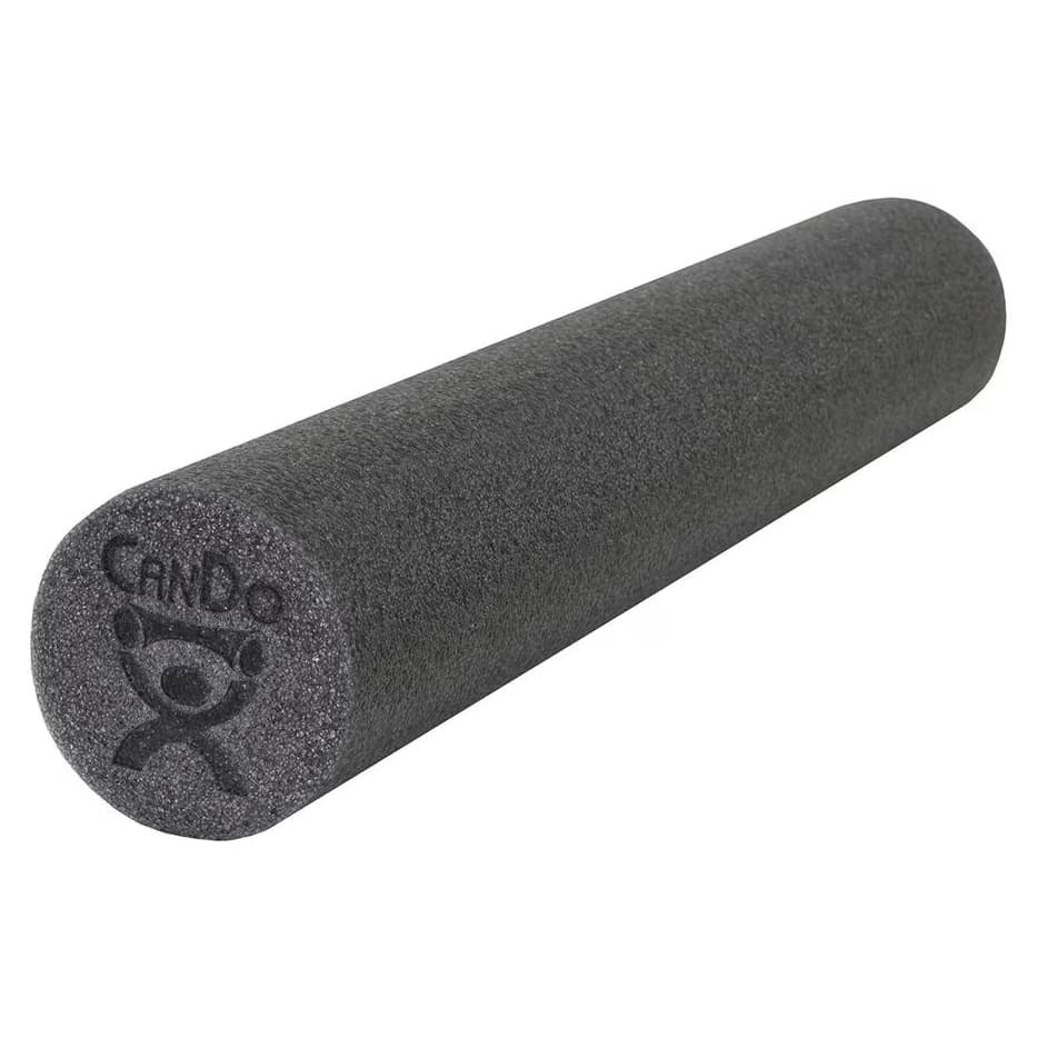 Cando Plus Foam Roller, 6 Inch x 18 Inch Gray - Set of 9
