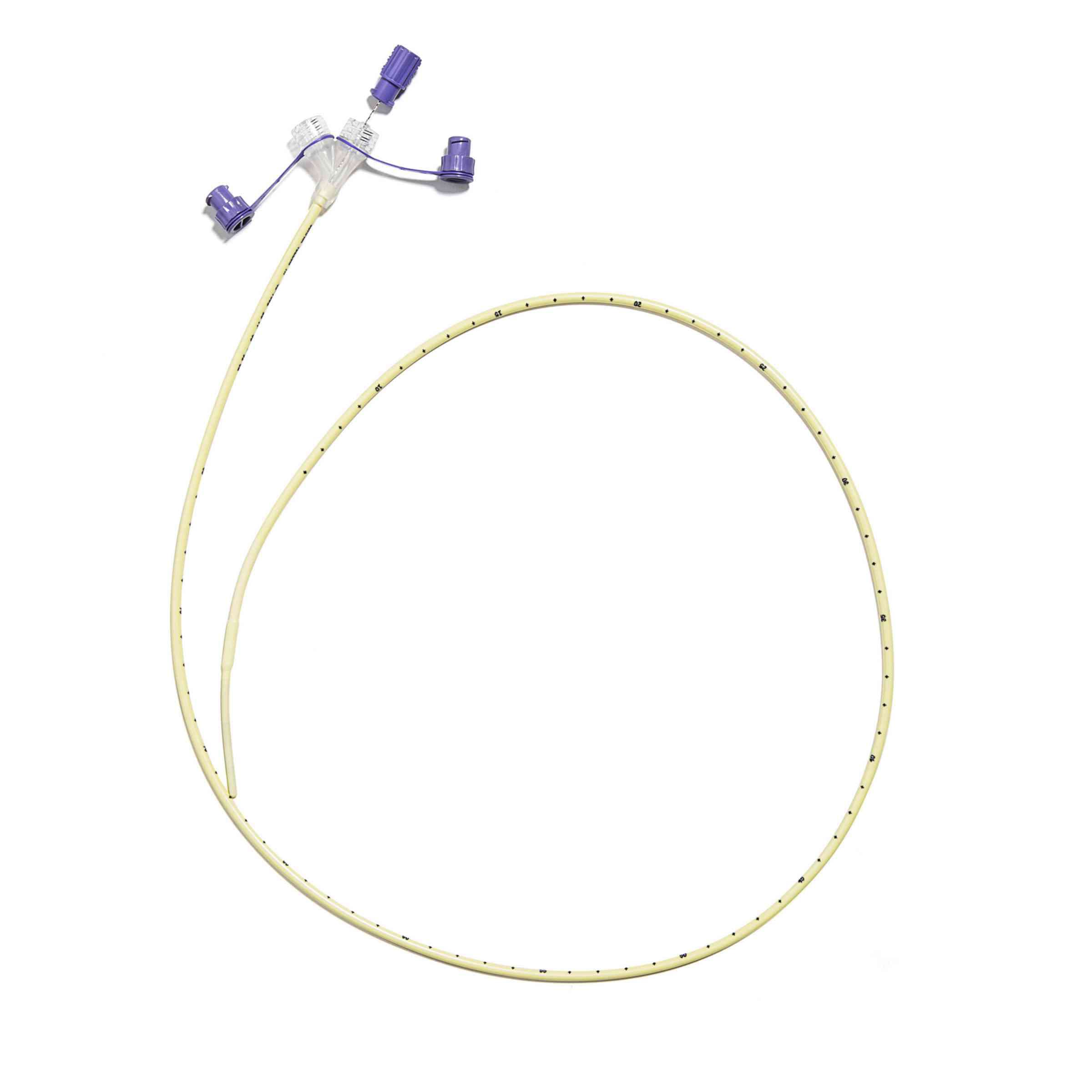 Corflo Nasogastric Feeding Tube with Stylet and ENFit, Weighted, 8 Fr, 36" - Each - Image 1
