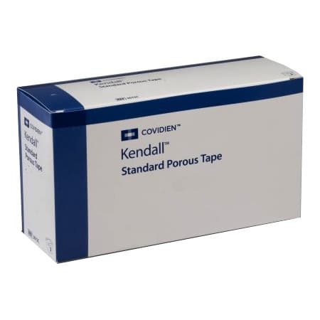 Kendall Standard Porous Tape, Tan, 1-1/2 Inch x 10 Yard - Case of 96 - Image 1