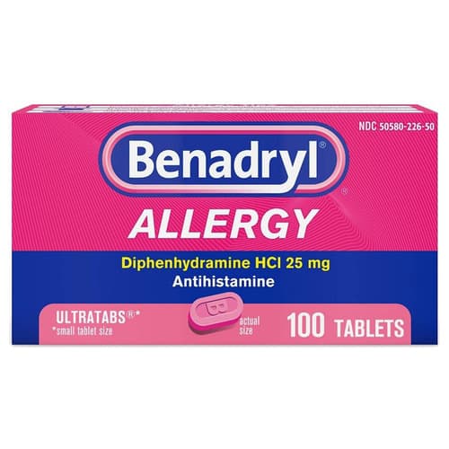 Benadryl UltraTab Allergy Relief Tablets - Image 5