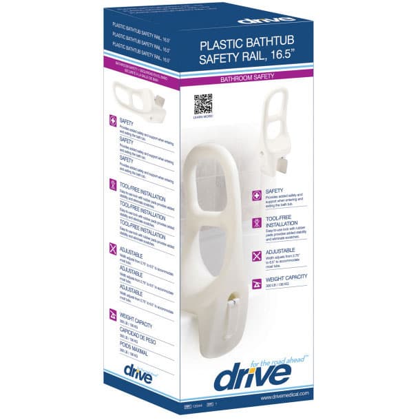 Drive plastic tub rail, 16.5" - Image 2