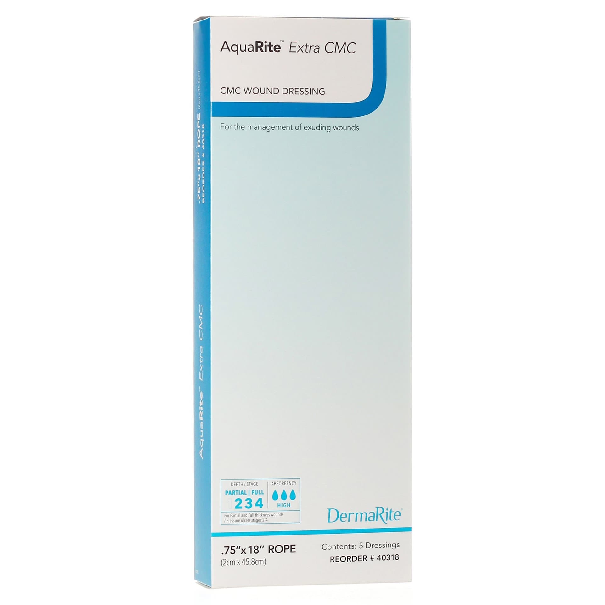DermaRite AquaRite Extra CMC Cellulose Dressing - Image 2