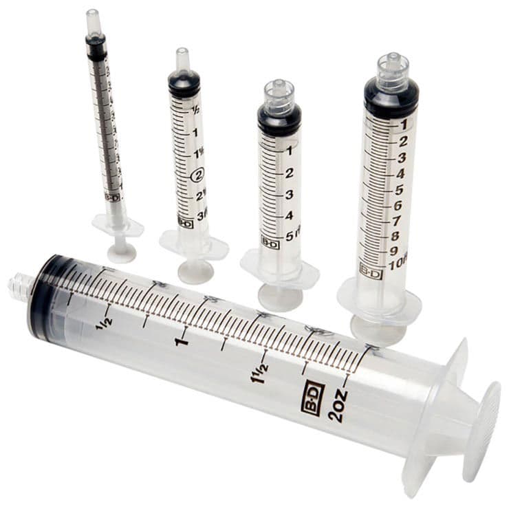 BD Luer-Lok Flat Top Style General Purpose Syringe, 5 mL - Image 1