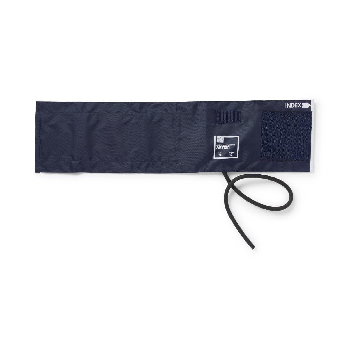 Medline Single-Tube Range Finder Blood Pressure Cuff with PVC Inflation Bladder, Adult - Image 1