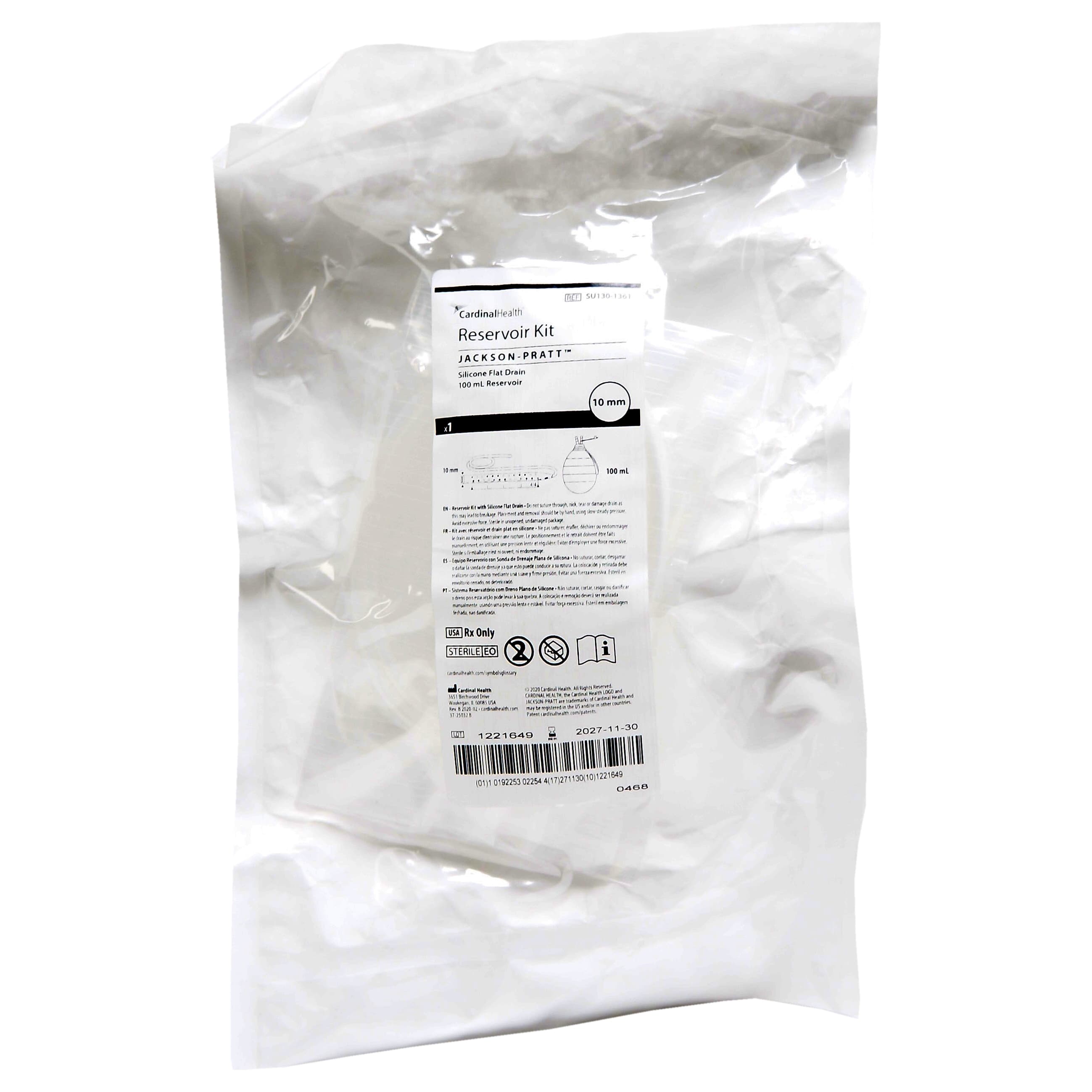 Jackson-Pratt Reservoir Kit Full Perforation without Trocar - Image 3