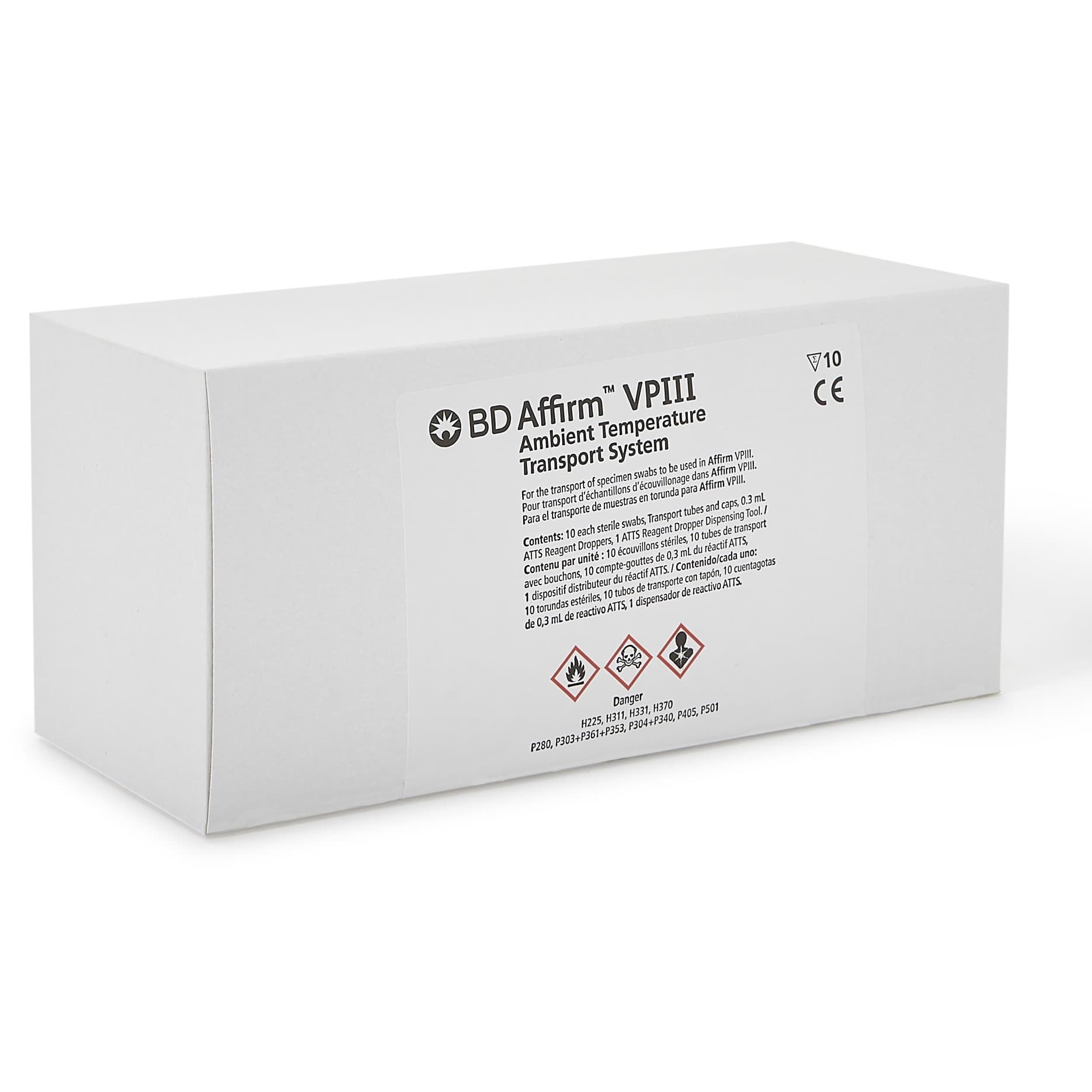 BD Affirm VPIII Specimen Collection and Transport Kit, Vaginal Fluid Sample - Image 3