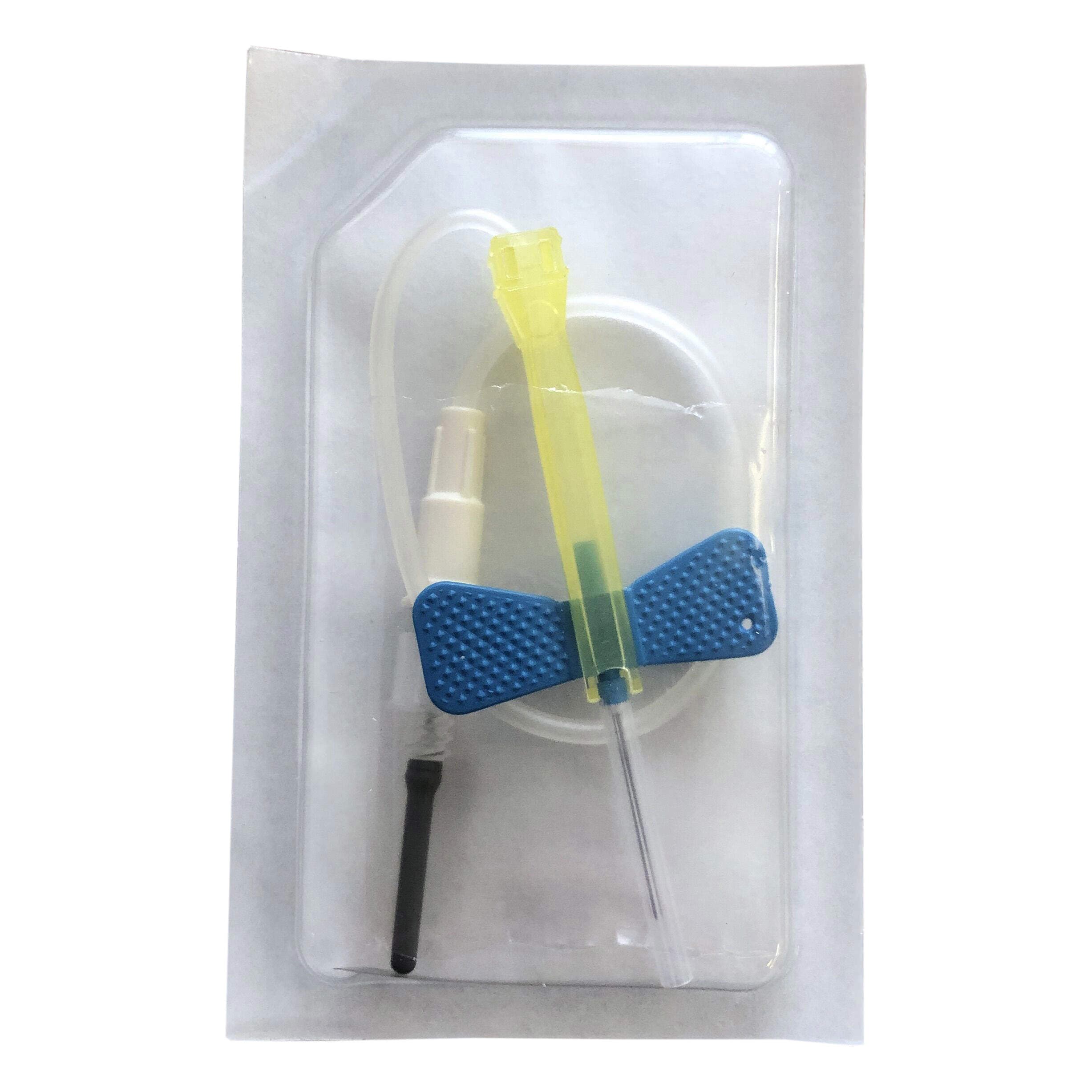 BD Vacutainer Safety-Lok Blood Collection Set, 12 Inch, 25 Gauge, Royal Blue - Each - Image 1