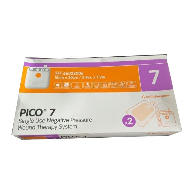 Pico 7 Negative Pressure Wound Therapy System, 5.9 x 7.9 Inch - Case of 3 - Image 1