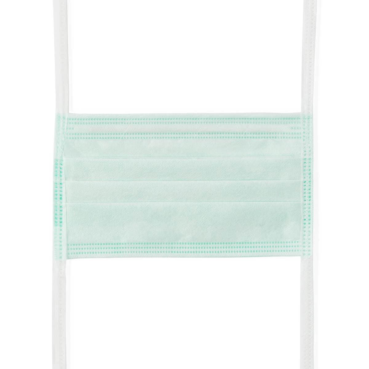 Medline Surgical Face Mask with Ties and Anti-Fog Adhesive Tape - Image 4