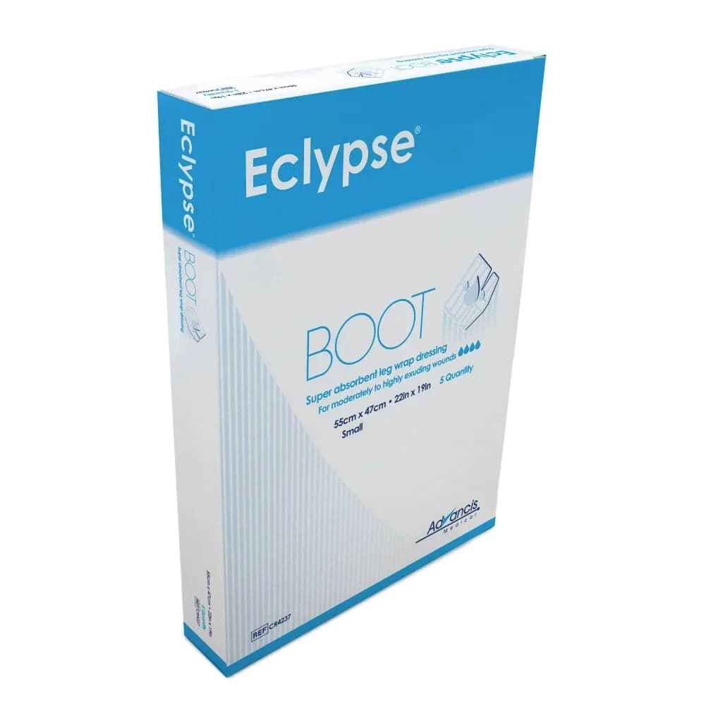 Eclypse Boot Super Absorbent Wound Dressing 22 x 19 Inch - Box of 5 - Image 1
