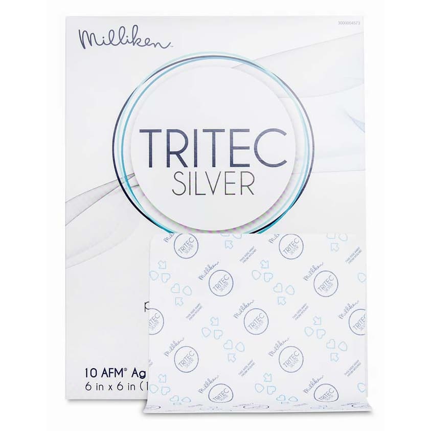 TRITEC Silver Contact Layer Dressing, 6" x 6" - Each - Image 1