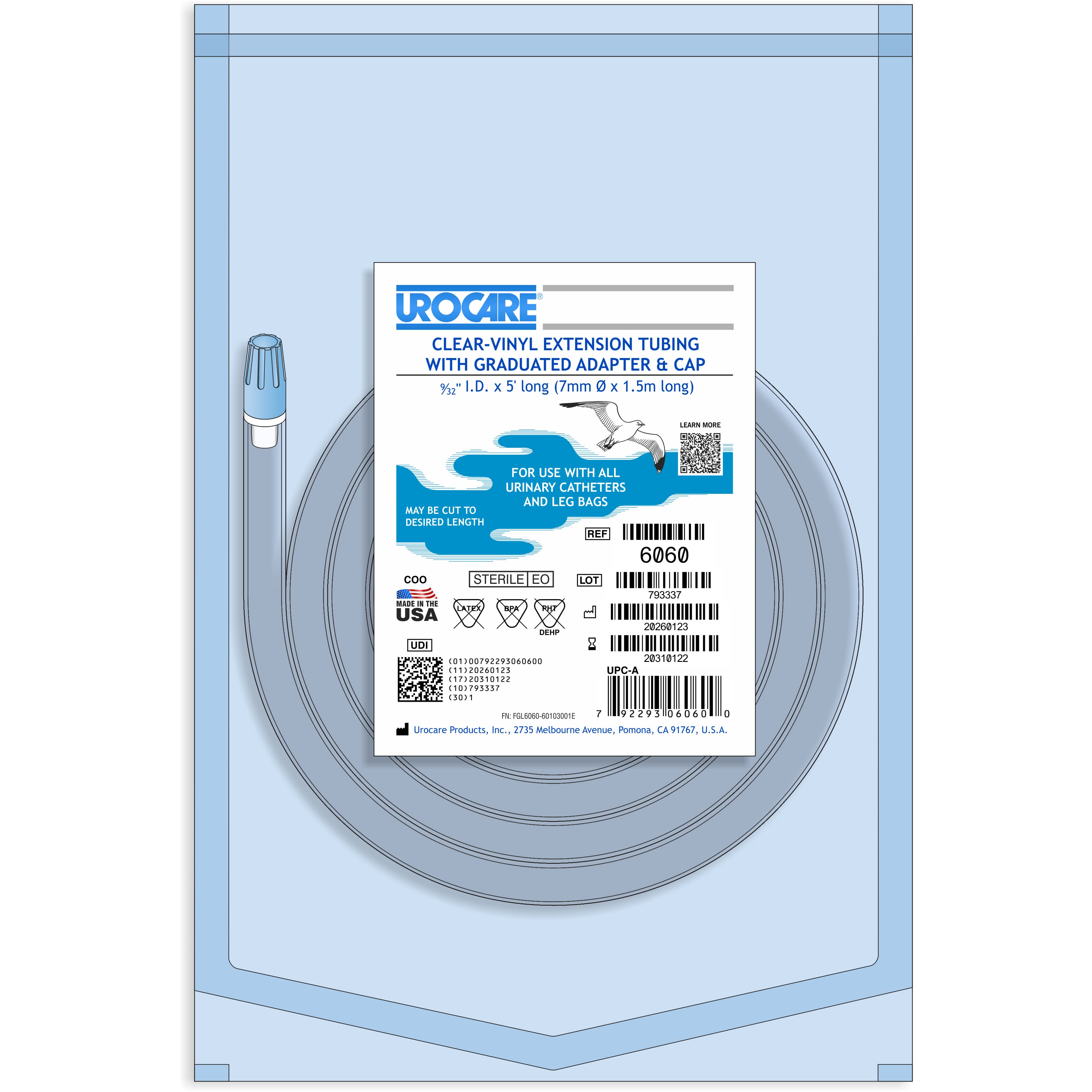 Urocare Clear-Vinyl Drainage Tubing - Image 2