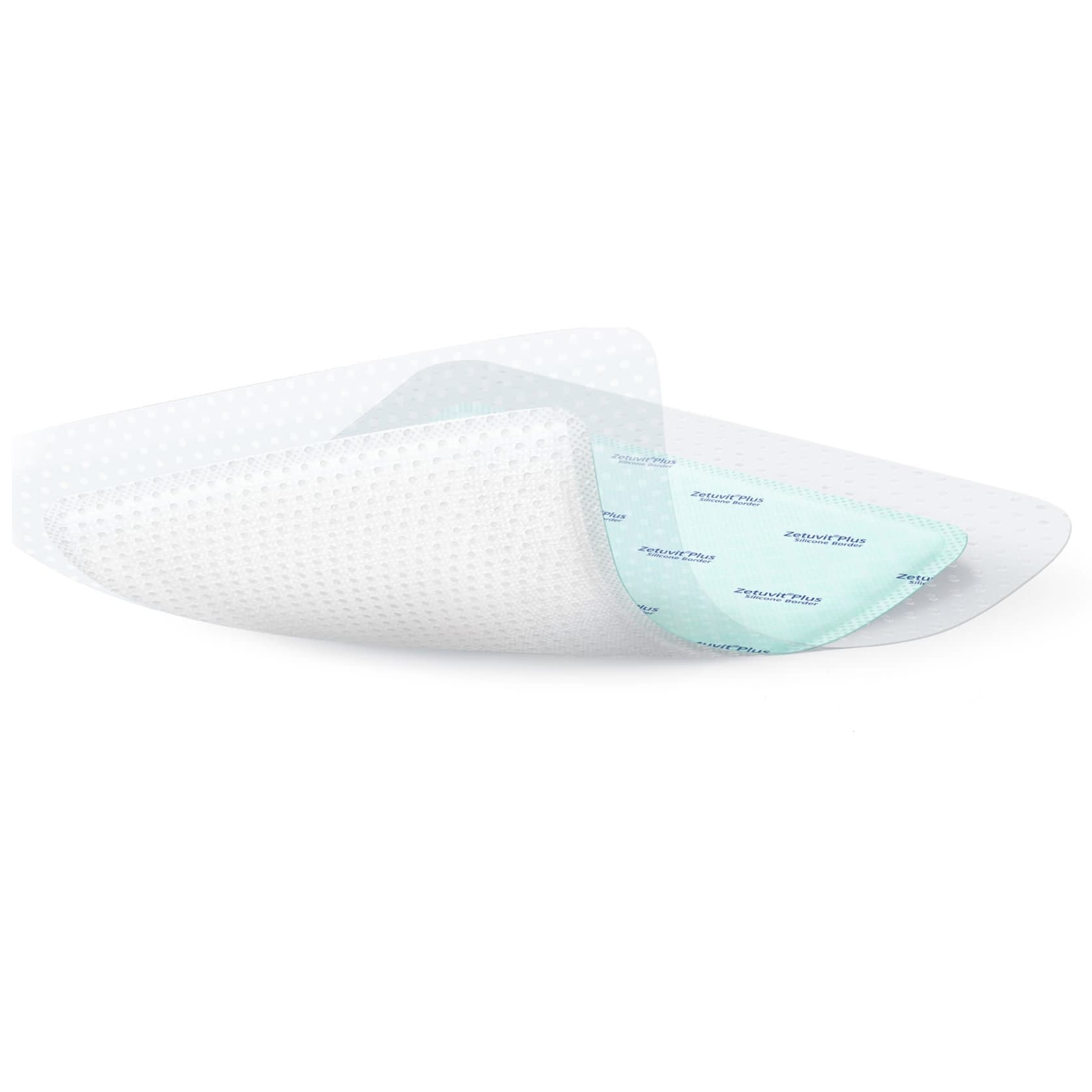 Zetuvit Plus Silicone Border Super Absorbent Dressing - Image 3