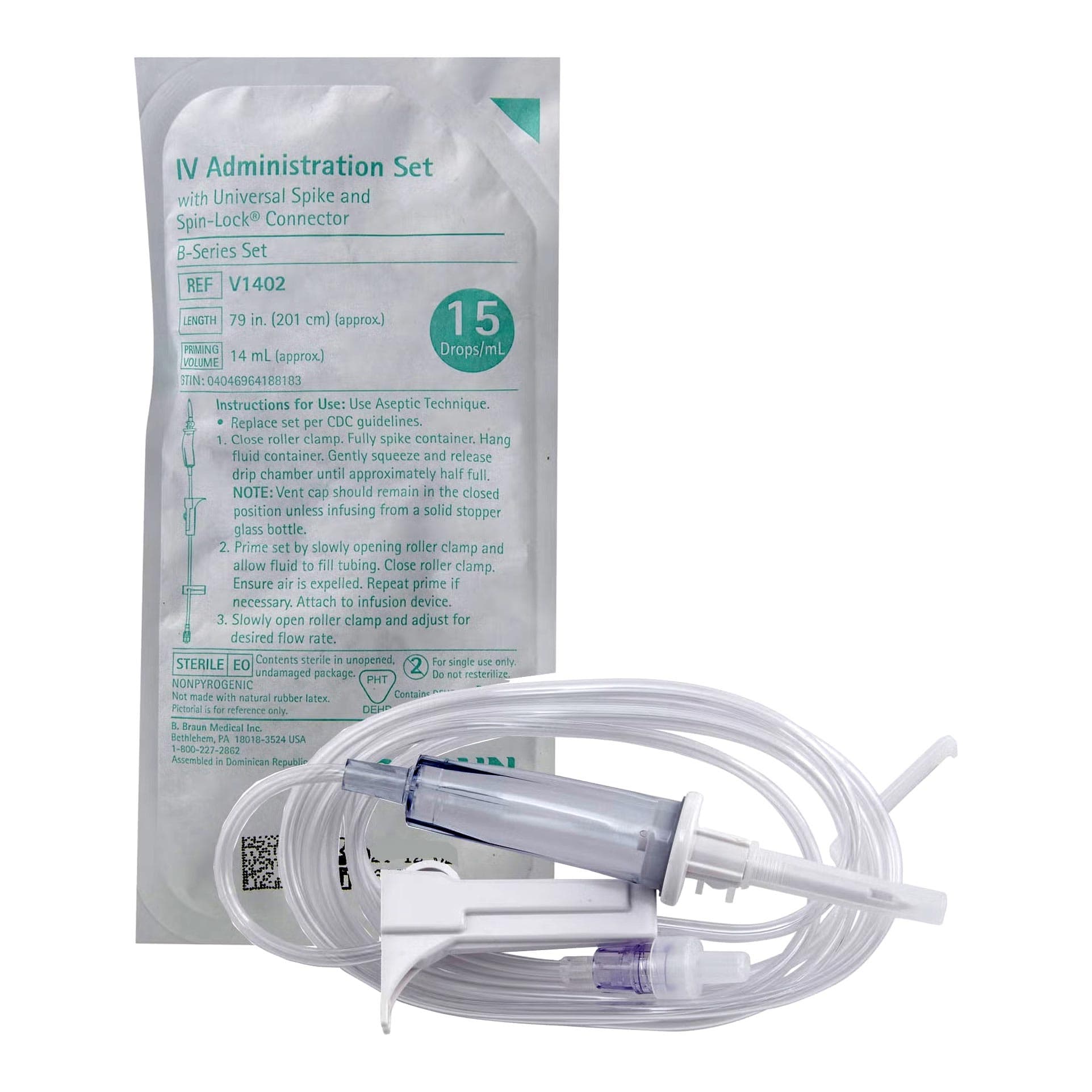 B. Braun DEHP Drip Chamber Primary Administration Set