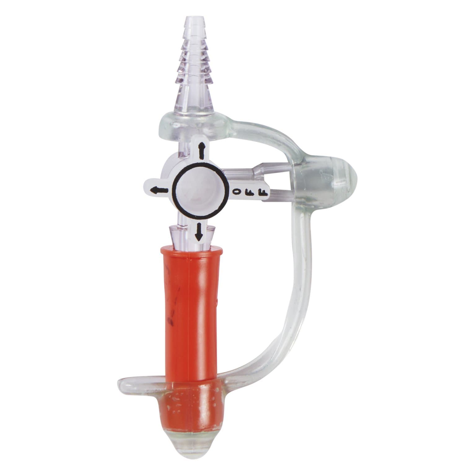 Lopez Valve Closed Enteral Tube Valve with Tethered Cap - Each - Image 1