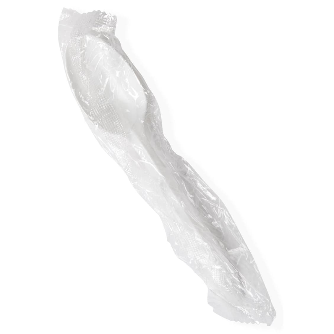 Medline Disposable White Plastic Spoon, Medium Weight - Case of 1000 - Image 2