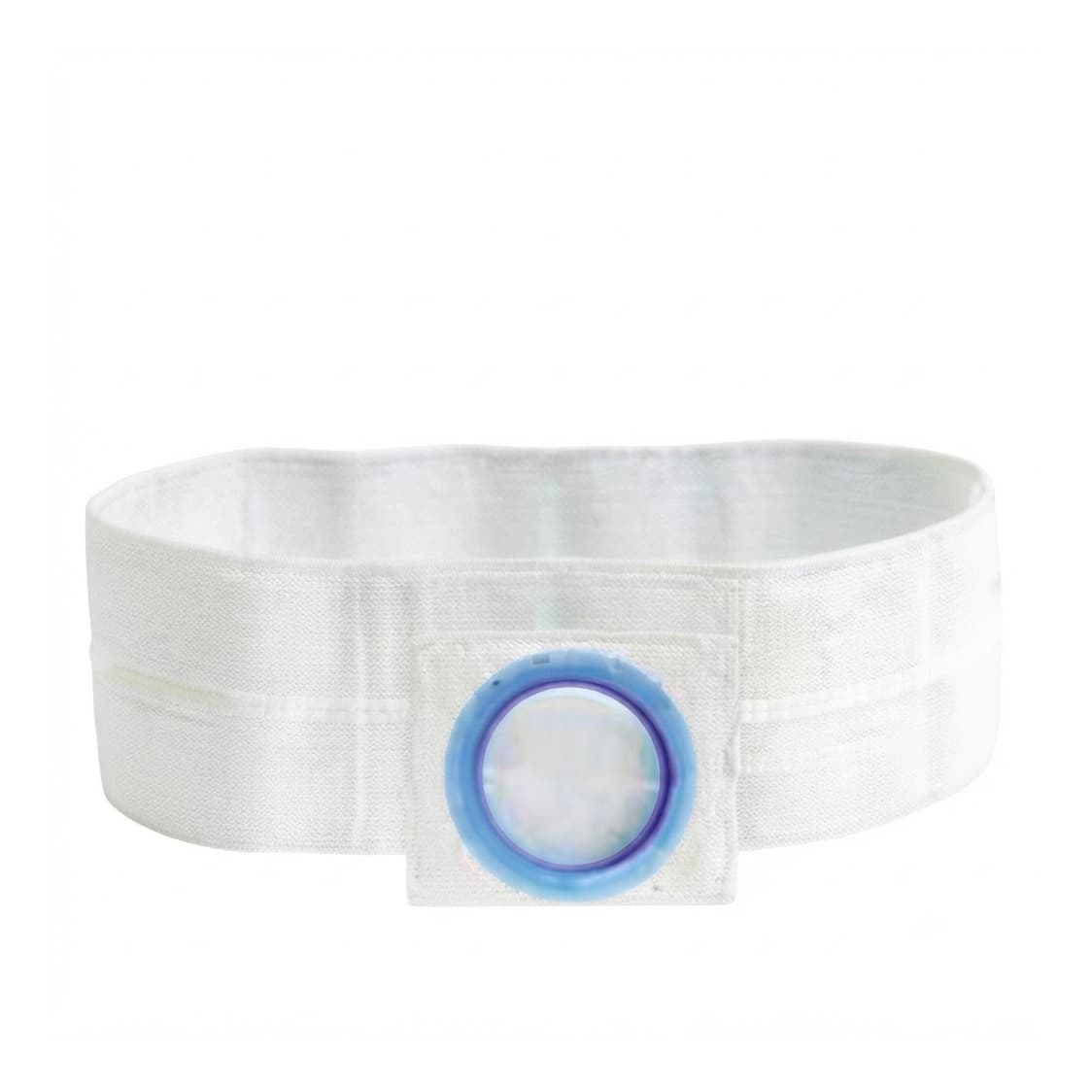 Nu-Hope 6" Regular Elastic Flat Panel Ostomy Support Belt, White, X-Large - Each - Image 1