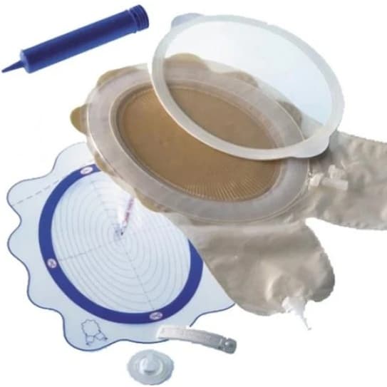 Coloplast Wound Drainage Pouch, 4.12 x 6.25 Inch - Box of 6 - Image 1