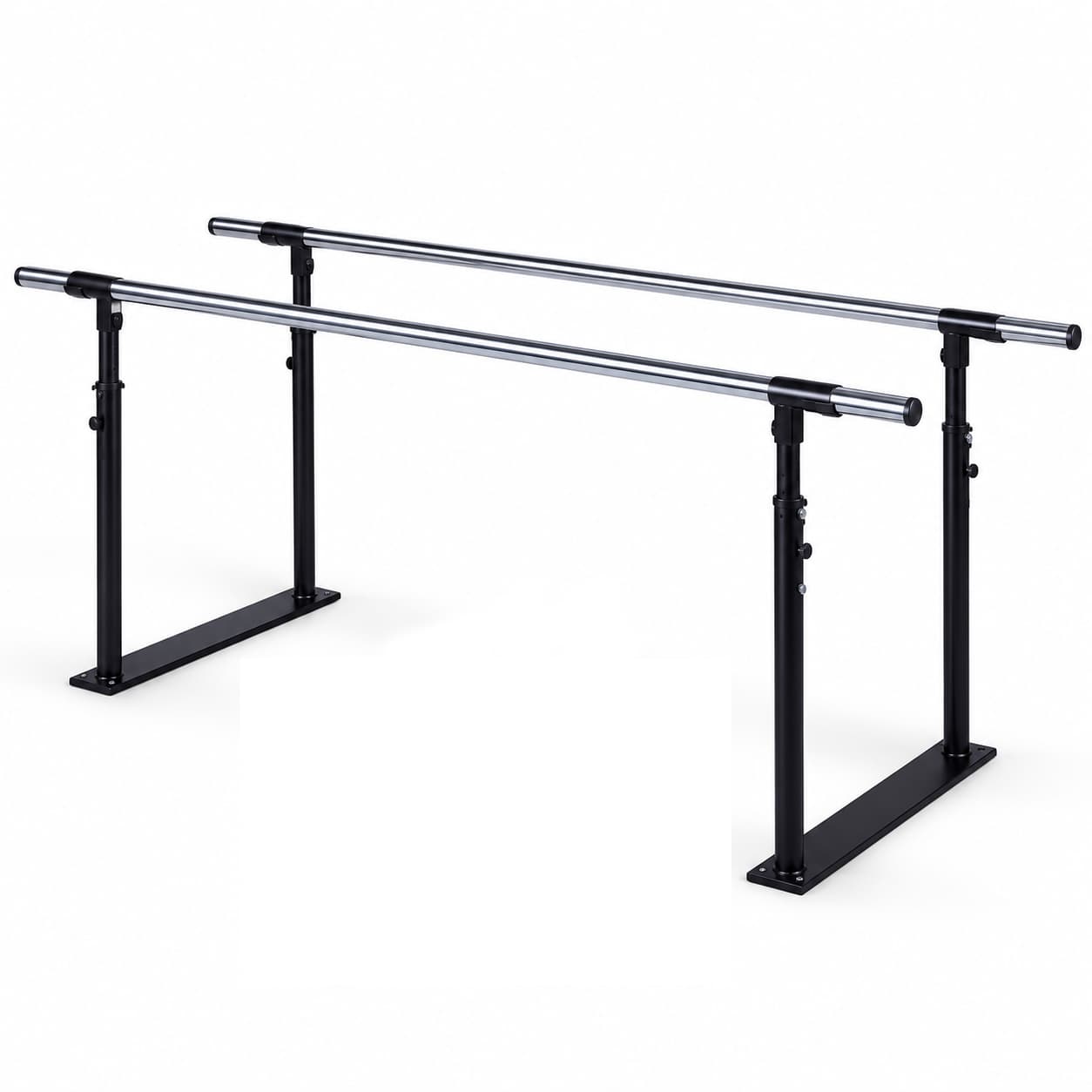 Hausmann Height Adjustable Space Saving Folding Parallel Bars - Image 1