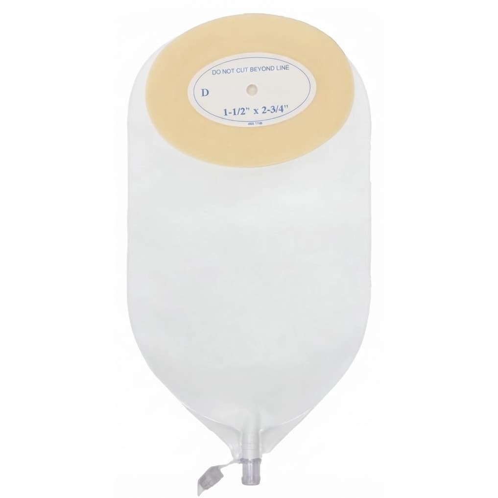 Nu flex adult trim to fit urinary Pouch, Deep Convex, Oval A - Box of 10 - Image 1