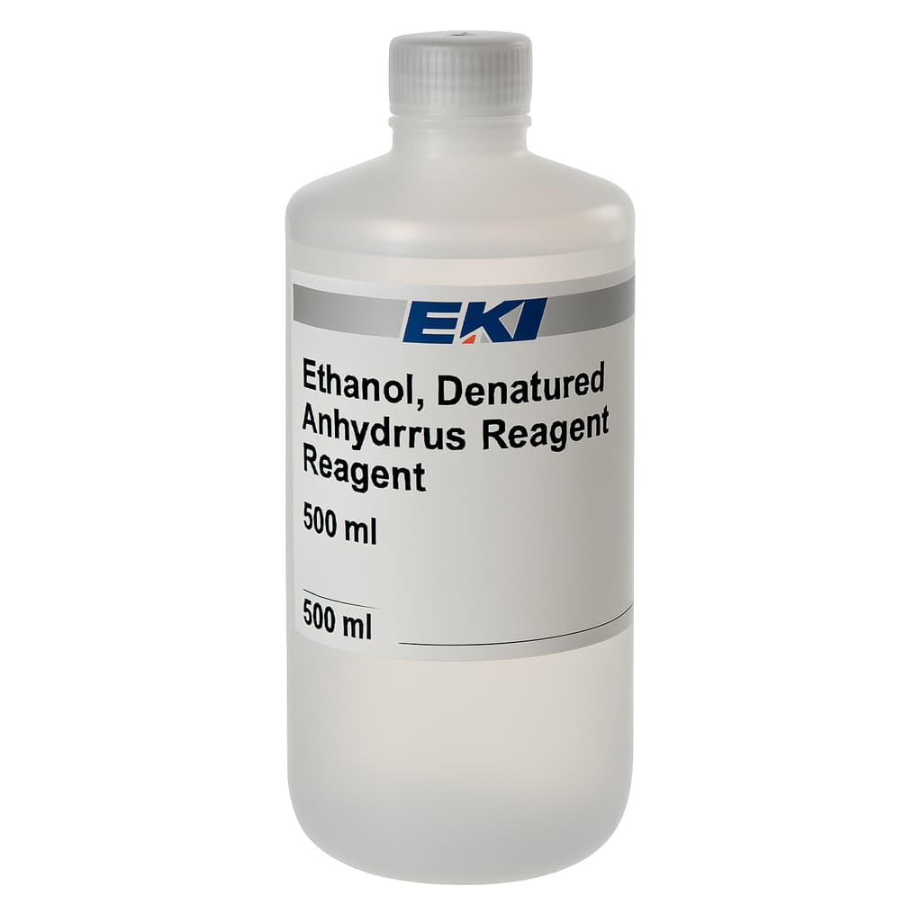Reagent EKI Ethanol, Denatured Anhydrous, 500 ml - Each