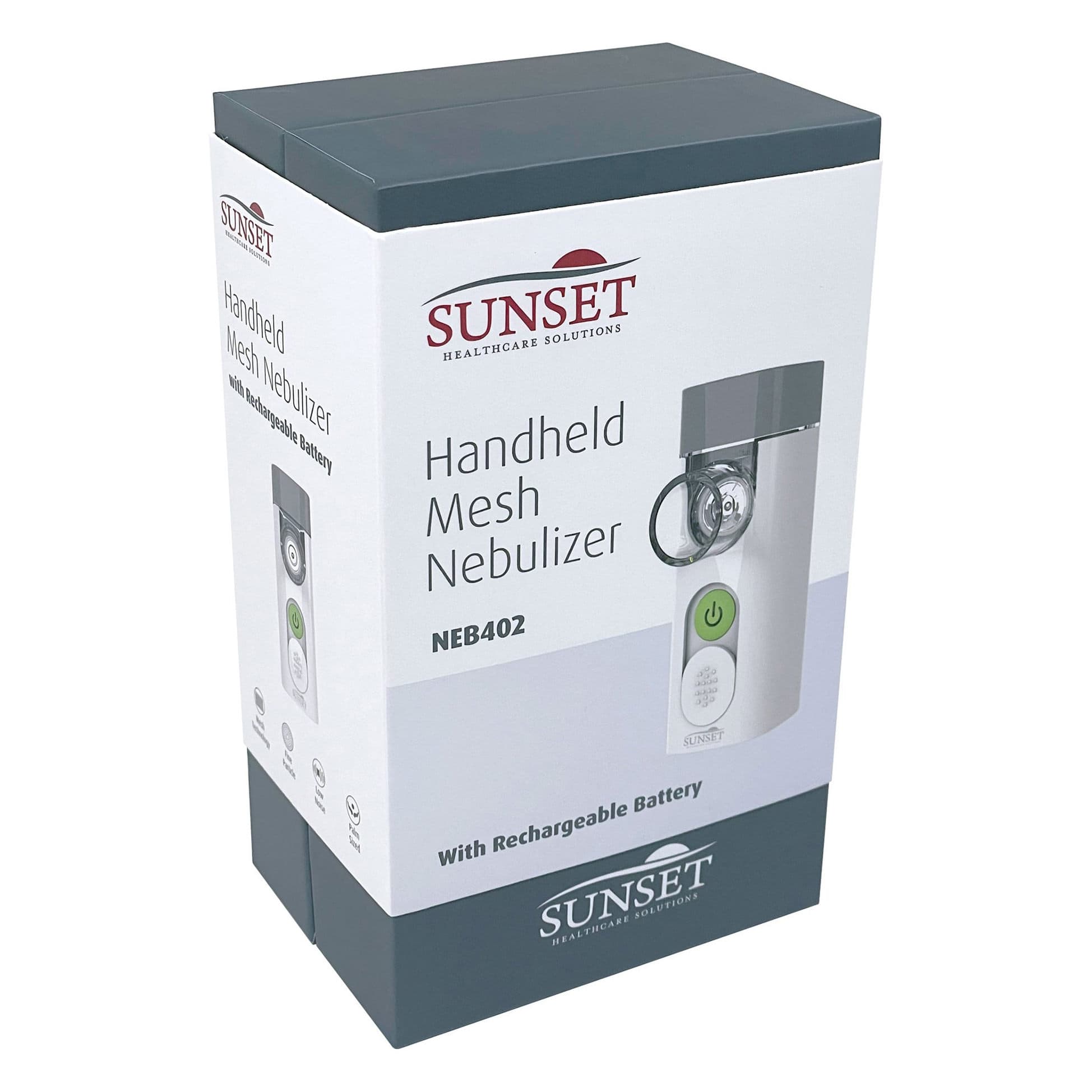 Sunset Healthcare Mesh Nebulizer System with Rechargeable Battery - Each - Image 1