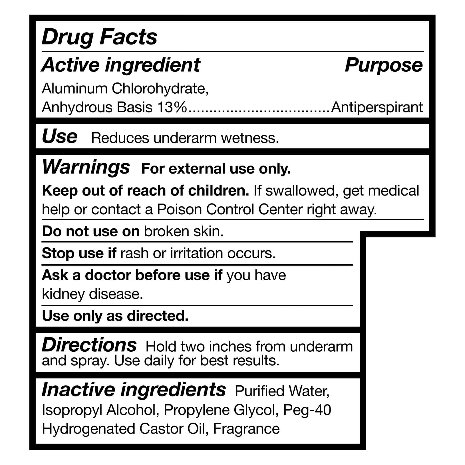 Mckesson Antiperspirant-Deodorant, 4 oz Spray - Case of 48 - Image 3