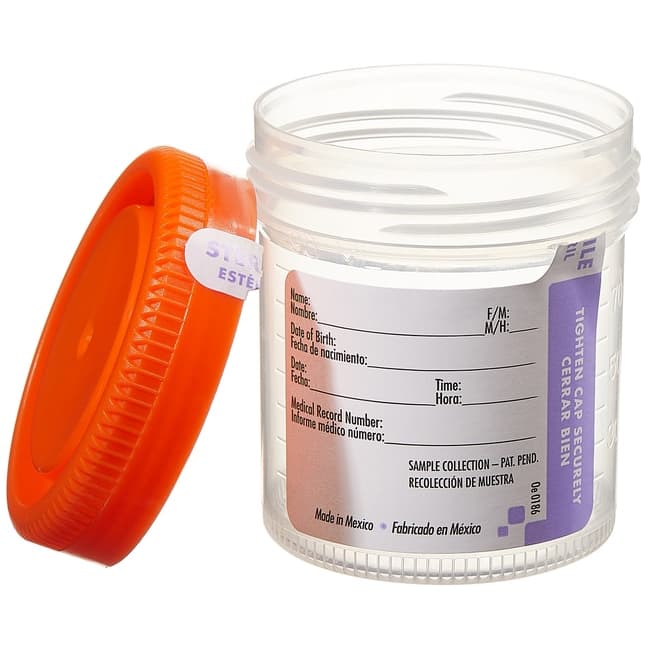 Samco Wide-Mouth Bio-Tite Specimen Container, 53 mm Opening, 90 mL - Case of 400 - Image 2