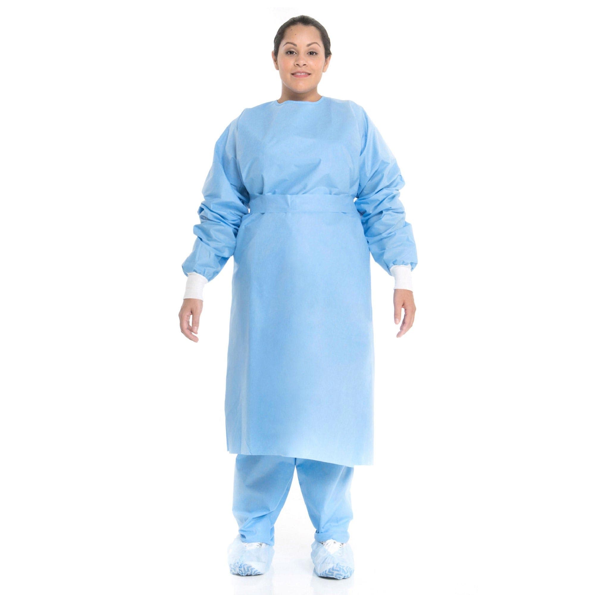 Halyard Inc Protective Procedure Gown, Blue