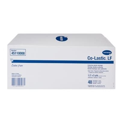 Co-Lastic Cohesive Bandage, Assorted Color, 1-1/2 Inch x 5 Yard - Case of 48 - Image 1