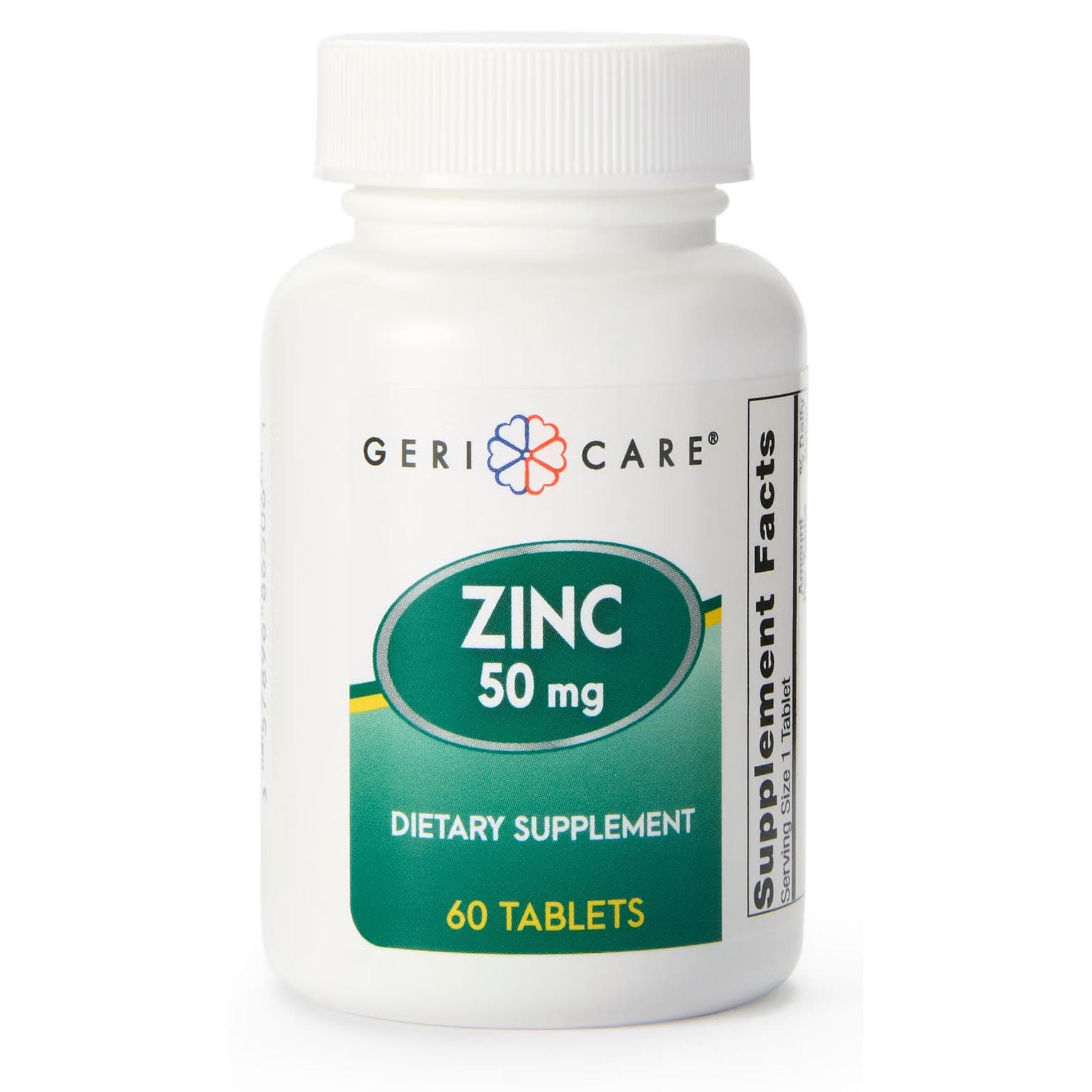 Geri-Care Zinc Sulfate Mineral Supplement Tablet, 50 mg - Case of 720 - Image 1