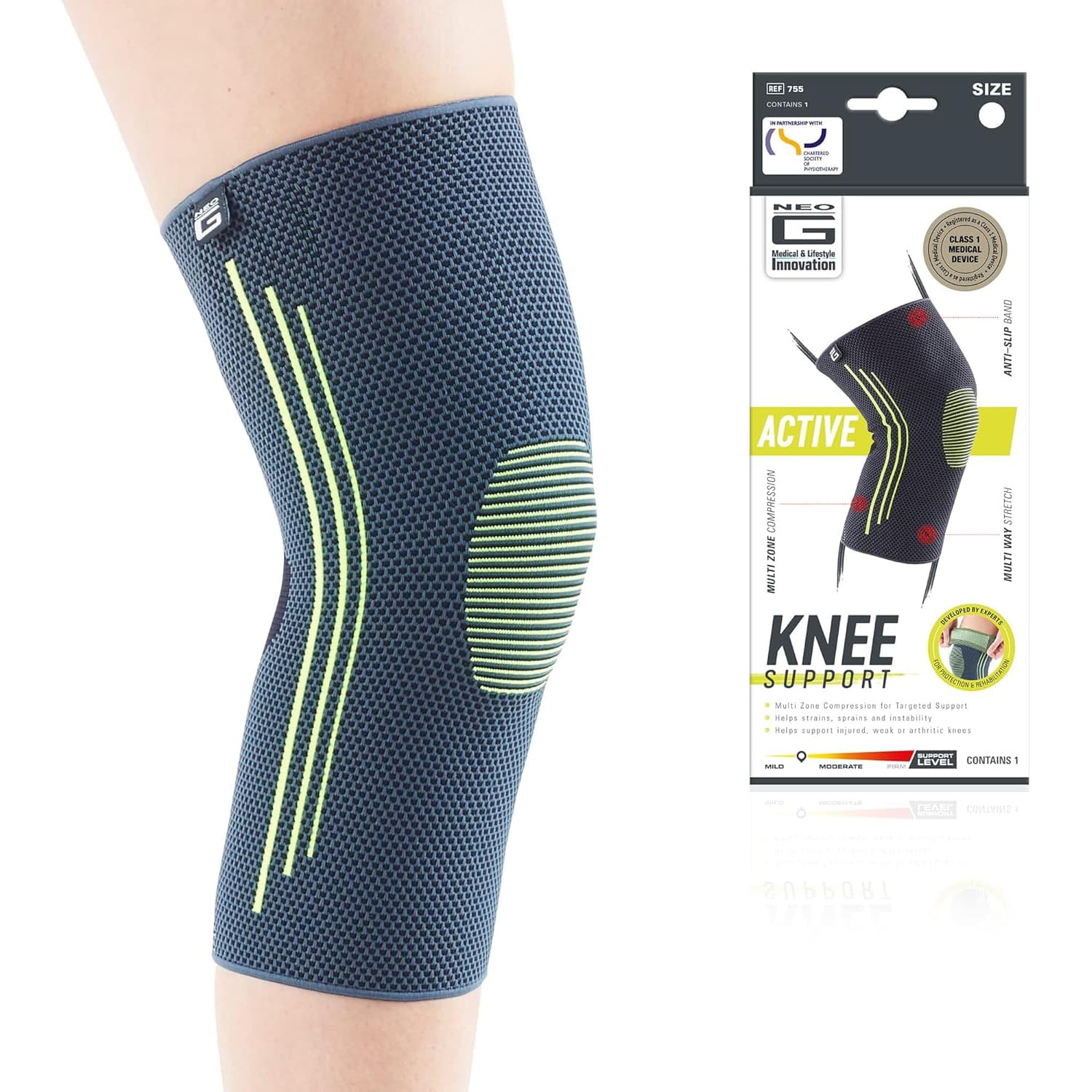 Neo G Active Knee Support, Medium - Each