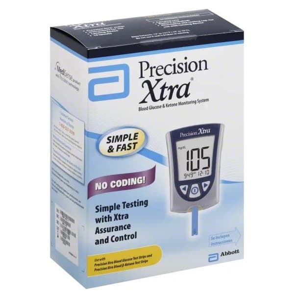 Abbott Precision Xtra Blood Glucose and Ketone Monitoring System - Image 2