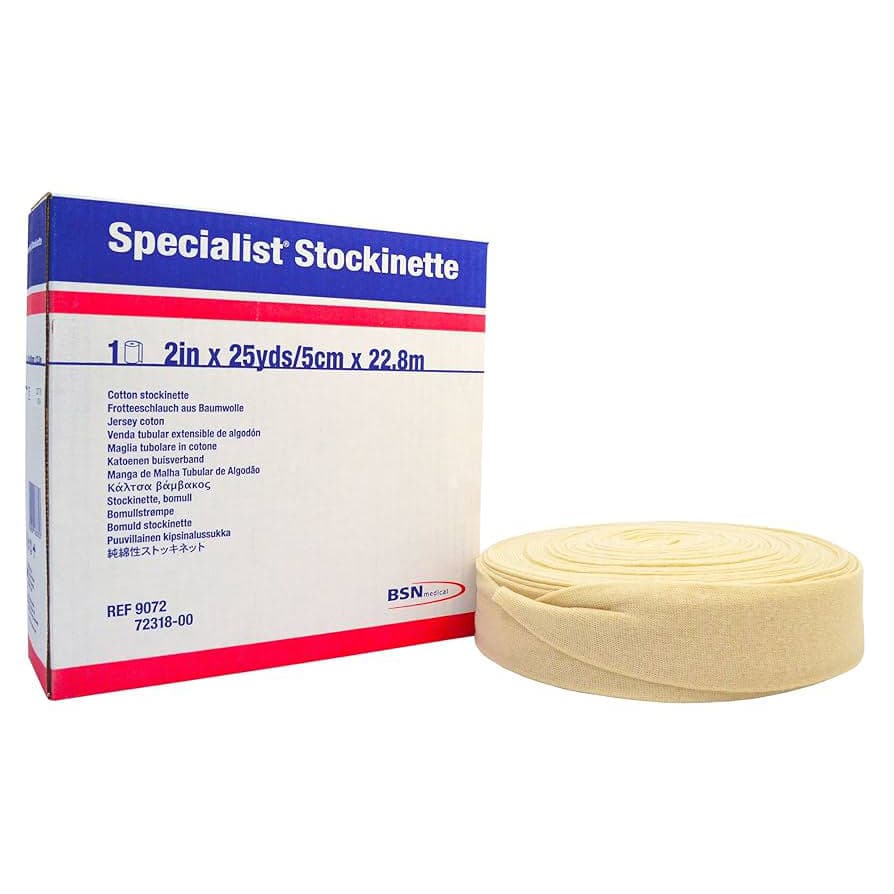 Specialist Cotton Orthopedic Stockinette 2 Inch x 25 Yard, Undercast - Case of 9 - Image 1