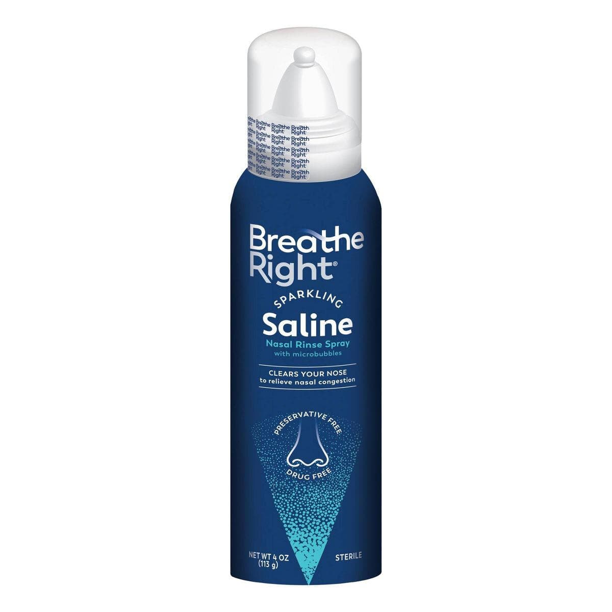 Breathe Right Saline Spray, 4 oz - Each