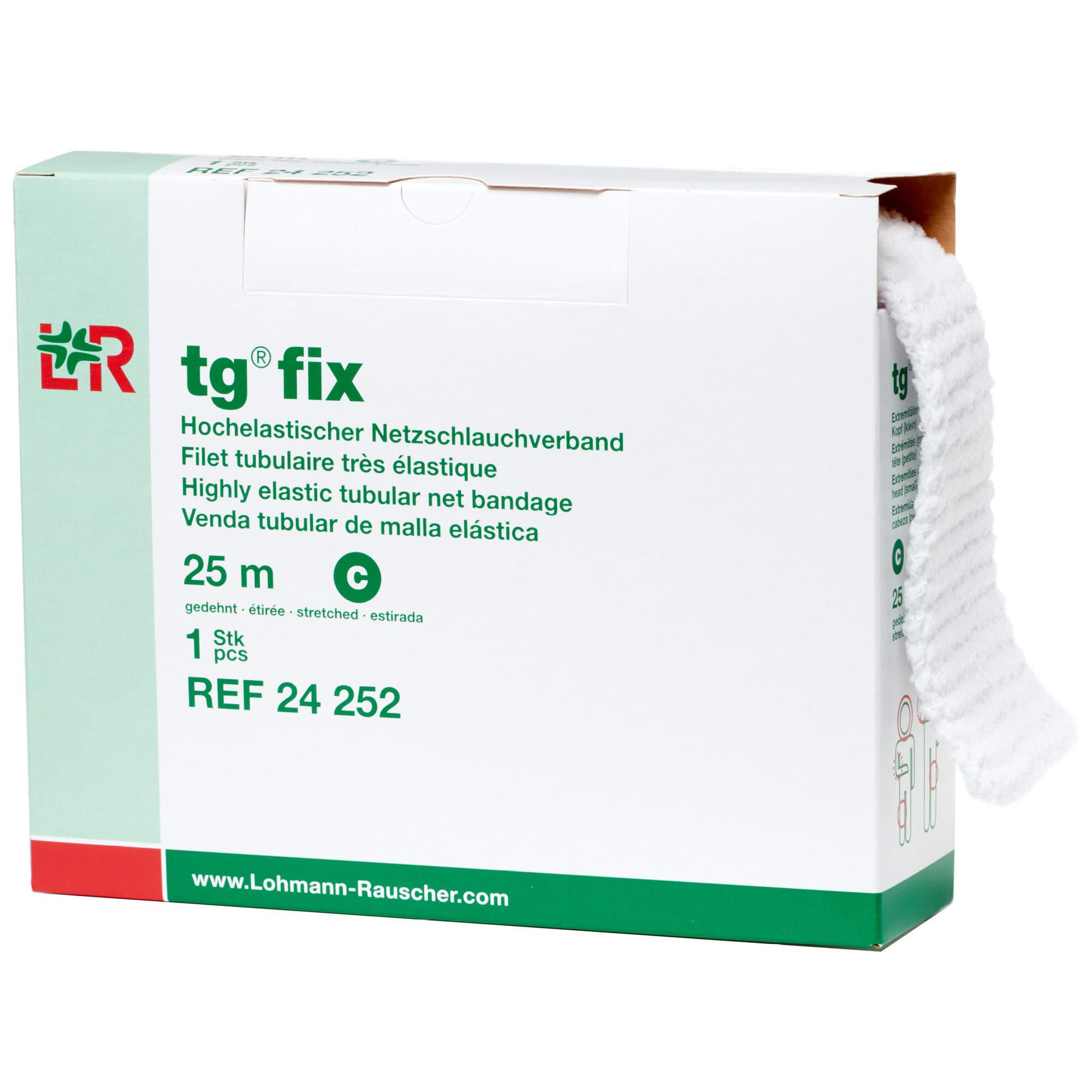 TG Fix Tubular Net Bandage, Size C - Box of 1 - Image 1