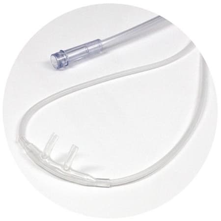Sunset Healthcare Nasal Cannula Clear Over Ear NonSterile Kink Resistant Tubing - Case of 50 - Image 1